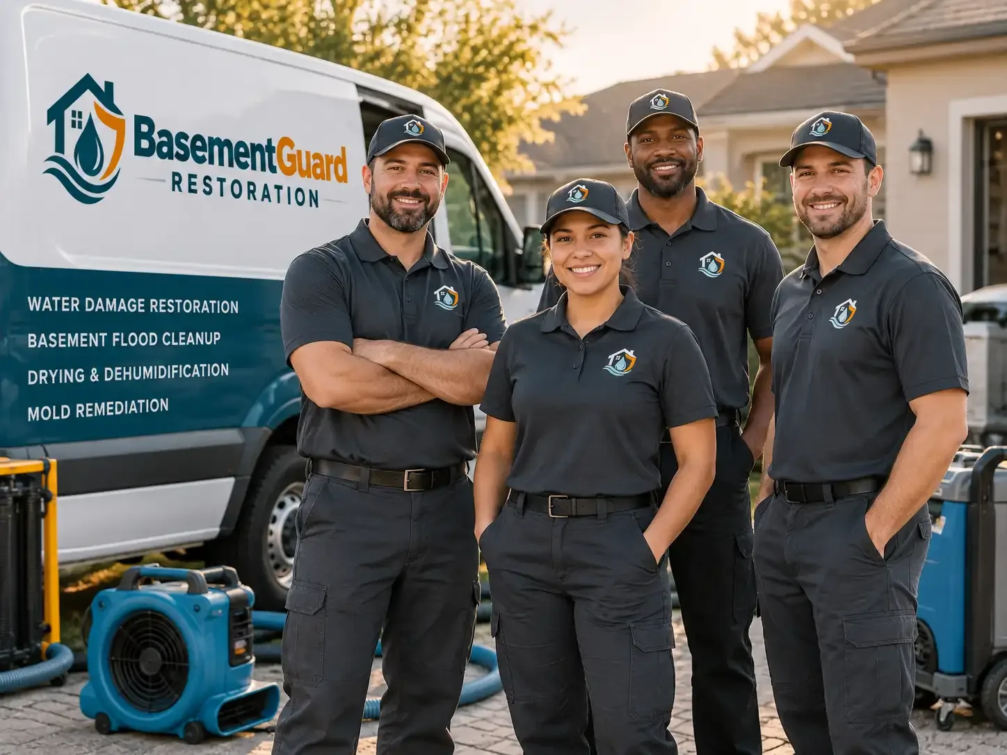Basement Water Damage Restoration company in Lambrook, AR